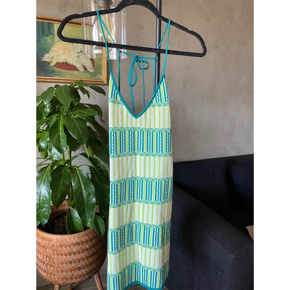 Zara Green & Teal Dress